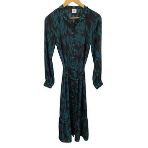 cabi garden party dress CAbi | Dresses | Cabi Blue Floral Maxi Sleeveless Dress 54 Garden Party Sz 6 Ruffle